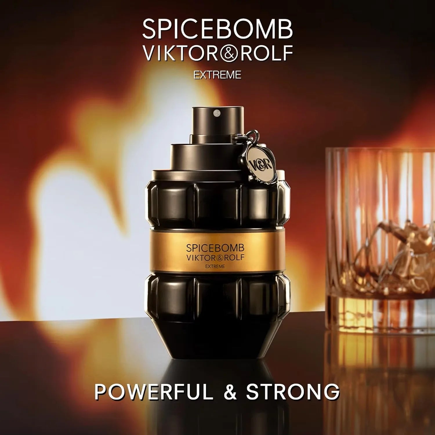 Viktor&Rolf Inspired Perfume,Spicy Oriental & Tobacco Vanilla Fragrance,Long Lasting Intense Scent in Grenade Bottle for Men