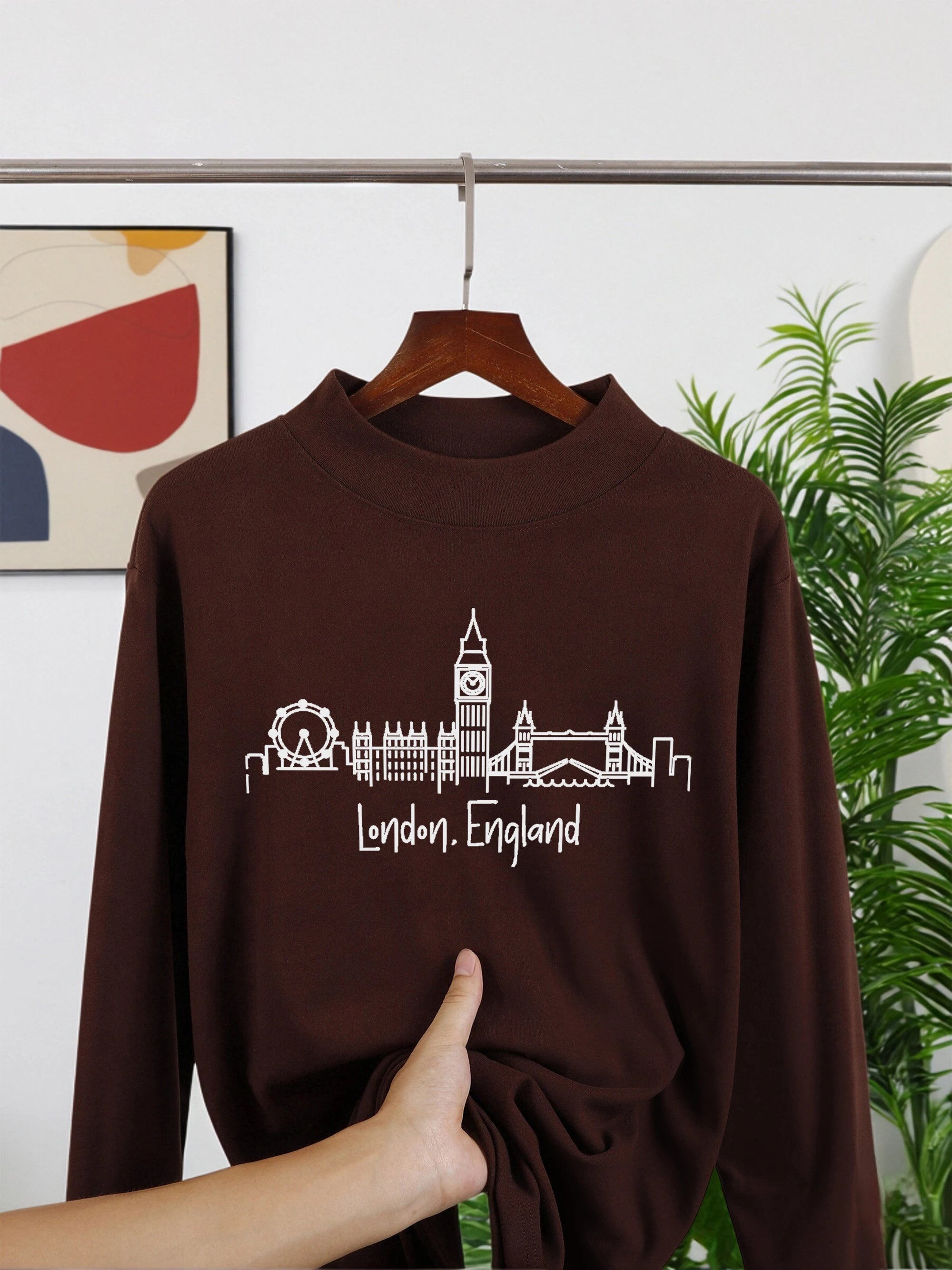 Napapijri Letter Creativity Print New Thicken Men Pullovers Comfy Warm Shirt Casual Street Long Sleeve Fit Basic Inner Wear