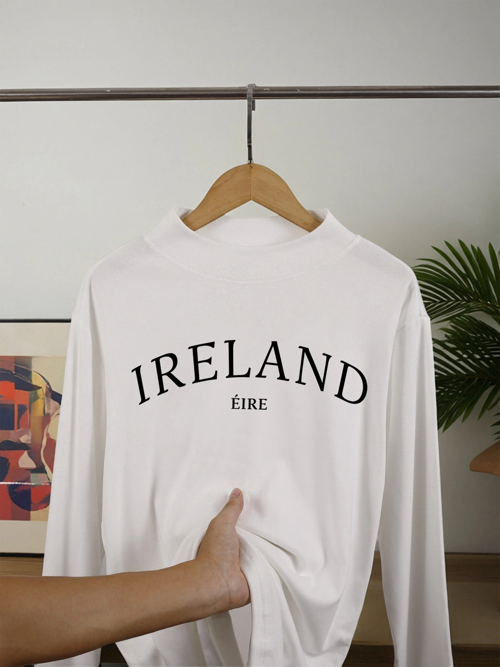 Napapijri Letter Creativity Print New Thicken Men Pullovers Comfy Warm Shirt Casual Street Long Sleeve Fit Basic Inner Wear